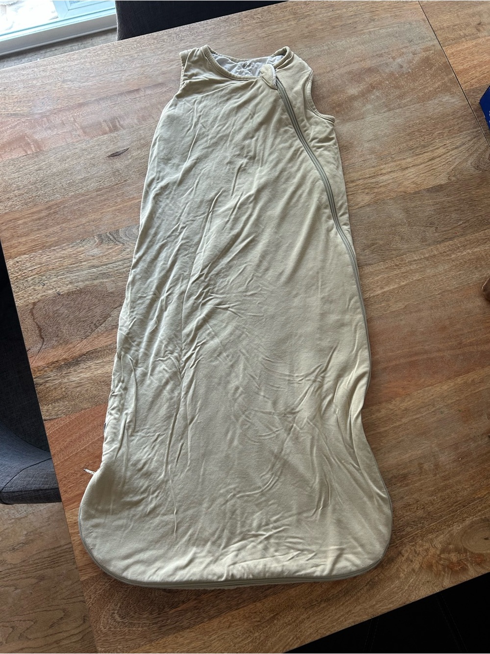 Kyte BABY Cream Sleeveless Wearable Baby Sleeping Sack
